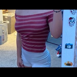 off the shoulder top